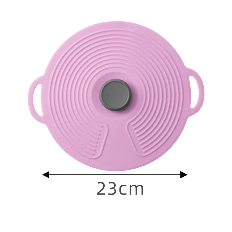 Reusable Anti-Spill Suction Seal Silicon Bowl Cover