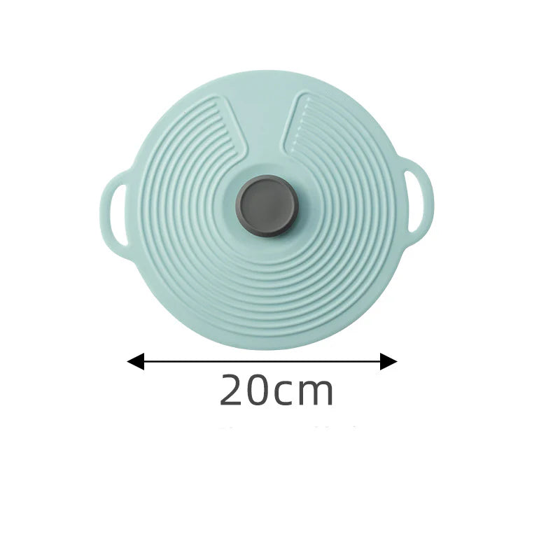 Reusable Anti-Spill Suction Seal Silicon Bowl Cover