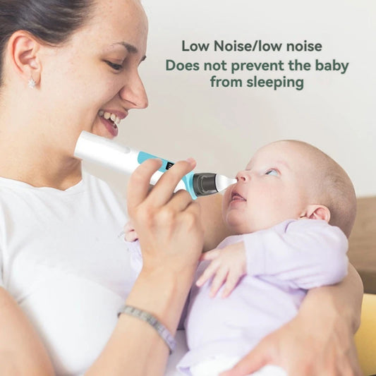 2024 New Pattern Baby Electric Nasal Aspirator Charging Version Newborn Baby Nasal Aspirator Suck Out Prevent Nasal Congestion